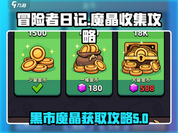 冒险者日记🔥黑市魔晶获取攻略💎截图1