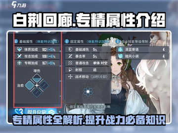 白荆回廊专精属性大揭秘🔥游戏党必看！截图1