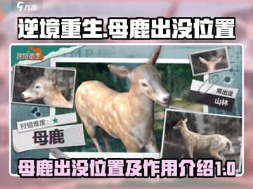 逆境重生🔥母鹿出没位置及作用揭秘🎮截图1