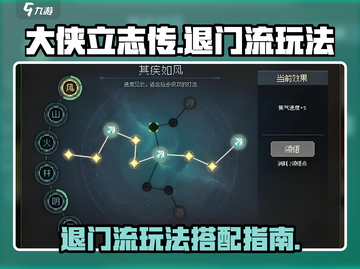 大侠立志传🔥退门流玩法搭配攻略来了！截图1