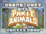 动物派对：全动物名字大揭秘！🐾🎮