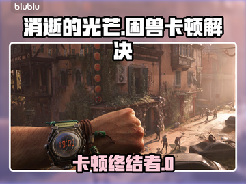 🎮消逝的光芒困兽卡顿？一招解决！截图1