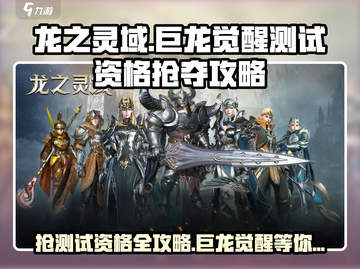 《龙之灵域》测试资格🔥抢夺秘籍🎉截图1