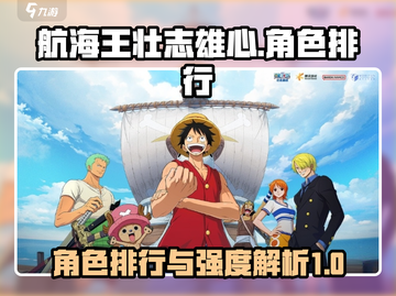 航海王壮志雄心🔥角色强度排行揭秘❗截图1