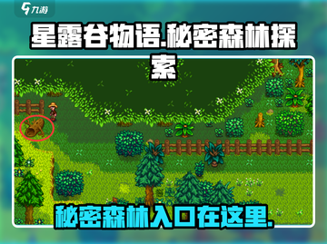 星露谷物语🔥秘密森林在哪？超简单进入方法大公开！截图1