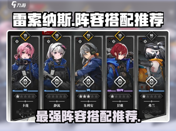 雷索纳斯阵容推荐💥游戏名⚡搭配攻略🔥截图1
