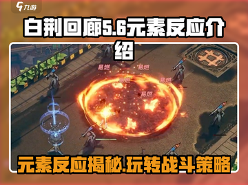 白荆回廊🔥元素反应大揭秘！掌握这些轻松制胜✨截图1