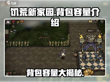 饥荒新家园 Backpack容量大曝光！🎮💼截图1