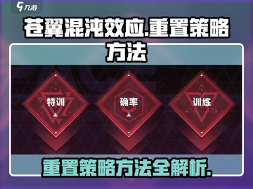 苍翼混沌效应🔥重置重选策略全攻略！游戏技巧大公开🎉截图1