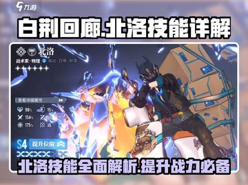 白荆回廊：北洛技能全解析，一键制胜💡游戏技巧大公开！截图1