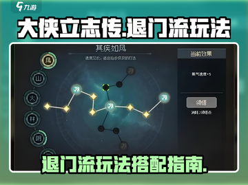大侠立志传🔥退门流玩法搭配攻略来了！截图1