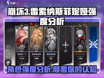 原神：雷索纳斯菲妮娅强度爆表！🔥角色分析来了！截图1