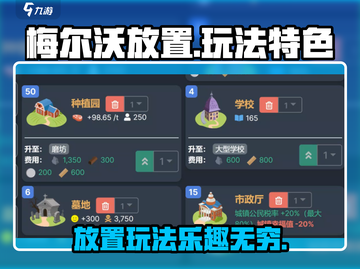 梅尔沃放置🔥超好玩！游戏特色全揭秘🎮截图1