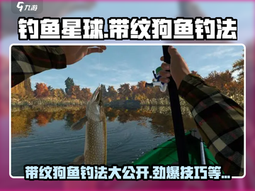 钓鱼星球带纹狗鱼钓法💡必看！轻松上手⚡截图1