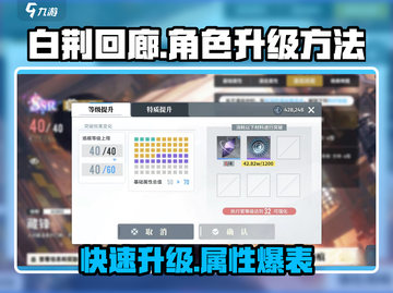 白荆回廊💥角色升级秘籍，属性飞升🎉截图1