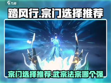 踏风行💥武宗vs法宗，宗门选择推荐🔥截图1