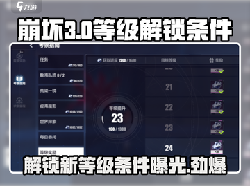 崩坏3第二部解锁条件🔥游戏等级要求你知道吗？截图1
