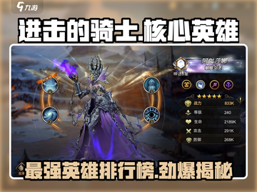 进击的骑士🔥核心英雄阵容曝光，强力角色排行榜出炉！截图1