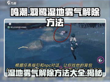 鸣潮🔥羽鹭湿地雾气解除方法大公开！💡截图1