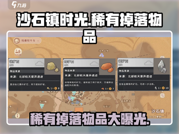 沙石镇时光💥稀有掉落物品大揭秘！💎截图1