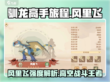 驯龙高手旅程风里飞🔥强度爆表🔥玩家必玩截图1