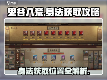 鬼谷八荒🔥身法获取攻略，手游玩家必看！截图1