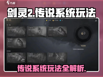 剑灵2传说系统🔥玩法超详解，必看攻略！截图1