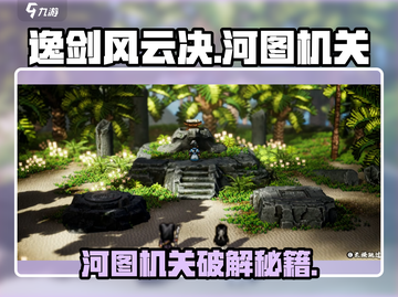 逸剑风云决河图机关破解🔥灵龟岛洛书解密攻略💎截图1