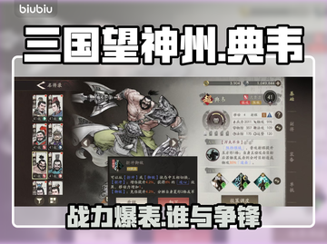 【三国望神州】典韦逆天输出💥截图1