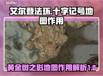 艾尔登法环😎黄金树十字地图作用大揭秘！截图1