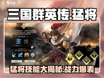 三国群英传国战版🔥猛将技能全揭秘！💥截图1