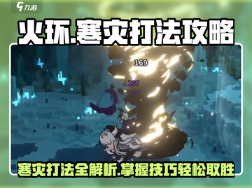 火环🔥寒灾打法攻略｜轻松通关秘籍分享！截图1
