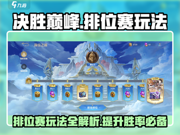 决胜巅峰🎮排位赛玩法攻略，上分必备🔥截图1