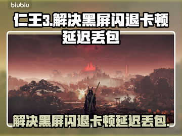 仁王3黑屏闪退？卡顿延迟？这些解决办法让你畅玩游戏！💥🔥截图1