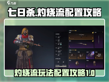 七日世界🔥灼烧流玩法配置攻略来了！⚡截图1