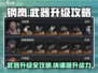 钢岚⚡武器升级攻略来啦！快速提升战力🔥