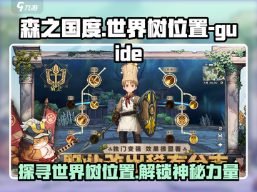 🔥《森之国度》世界树位置大揭秘！💎快来看看在哪？截图1