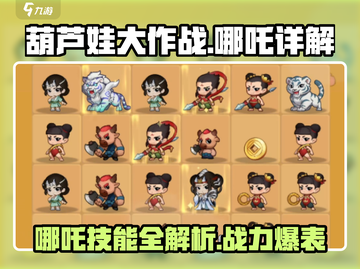 葫芦娃大作战：哪吒🔥超强详解来啦！💥截图1