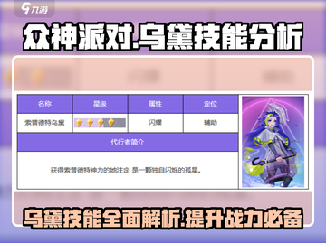 众神派对：乌黛技能超强🔥，效果分析来了！截图1
