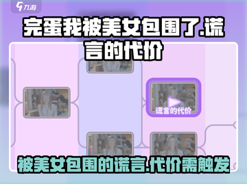 《完蛋我被美女包围了》谎言的代价触发方法🔥游戏秘籍来了！截图1