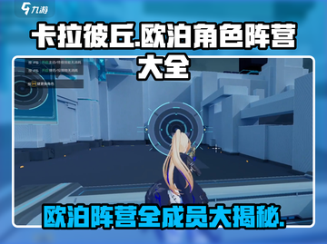 卡拉彼丘:欧泊阵营大起底，成员居然是他们！💥截图1
