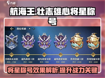 航海王壮志雄心🔥将星称号超燃解析来啦！截图1