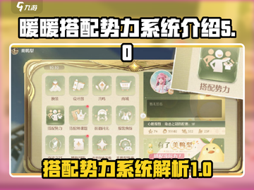 无限暖暖搭配势力大揭秘！🔥游戏党必看✨截图1