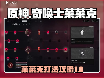原神：奇唤士莱莱克打法🔥超简单攻略！截图1
