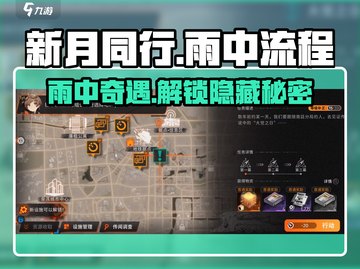 新月同行🔥雨中支线全流程攻略RAIN✨截图1