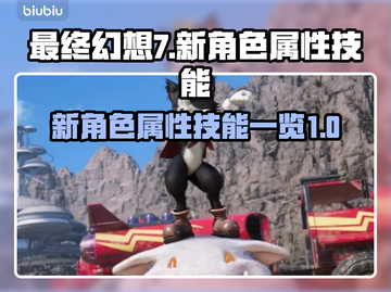 最终幻想7重生🔥新角色技能大曝光！💥截图1