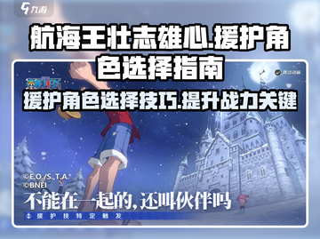 航海王壮志雄心🔥援护角色这样选才最强！截图1