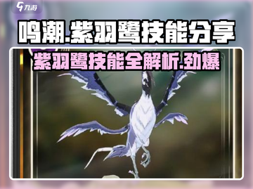 鸣潮🔥紫羽鹭技能大曝光！超强角色等你来战⚡截图1