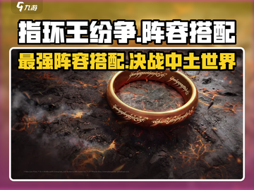 指环王纷争🔥最强阵容搭配，这样配队轻松躺赢！截图1