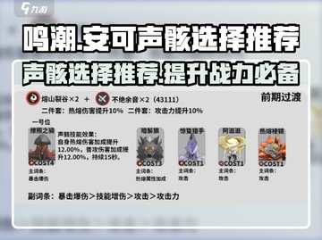 鸣潮⚡安可声骸最佳选择🔥助你战力飙升！截图1